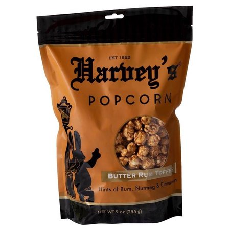 HARVEYS Harvey's Butter Rum Toffee Popcorn 9 oz Bagged HBRT9